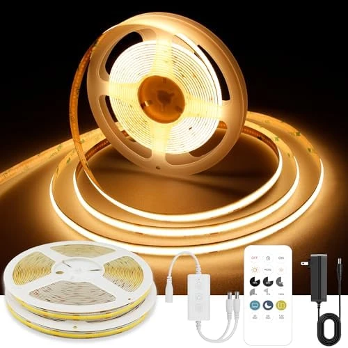 COB LED Strip Light Warm White — LED Strip Lights, AXMOTUT