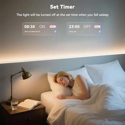 COB LED Strip Light with Bluetooth APP Control and Music Sync — LED Strip Lights, MIWISE