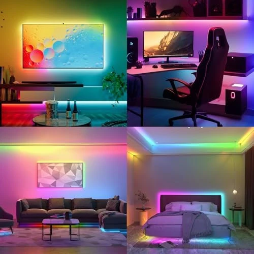 COB RGB Smart IC Strip Lights — LED Strip Lights, MILADALED