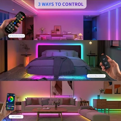 COB RGB Smart IC Strip Lights — LED Strip Lights, MILADALED