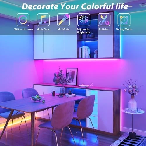 Color Changing RGB LED Strip Lights — LED Strip Lights, Ledagic