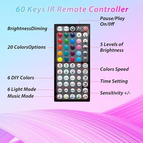 Color Changing RGB LED Strip Lights — LED Strip Lights, Ledagic