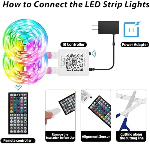 Color Changing RGB LED Strip Lights — LED Strip Lights, Ledagic