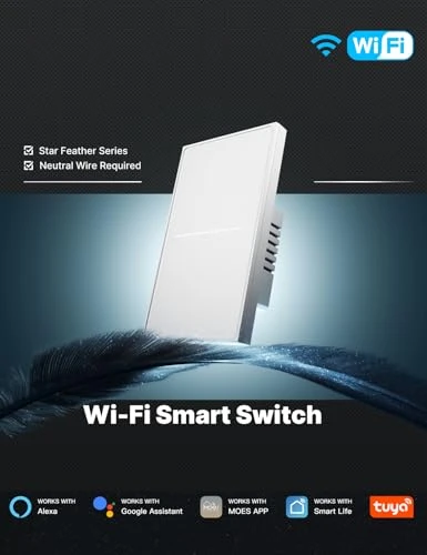 Full Touch Smart Switch — Smart Switch, MOES