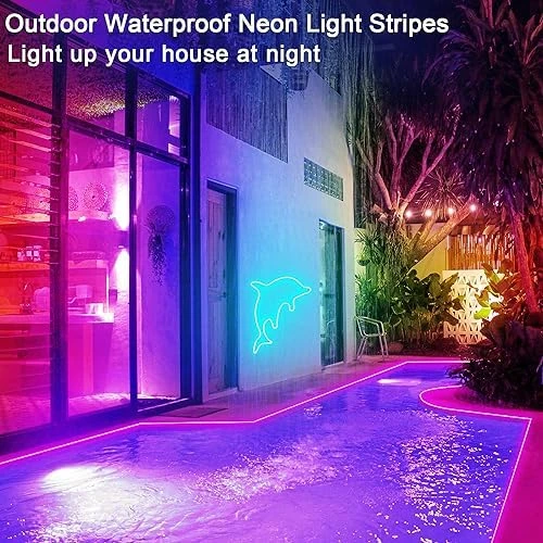 LED Neon Lights with Remote APP Control — LED Strip Lights, segrass