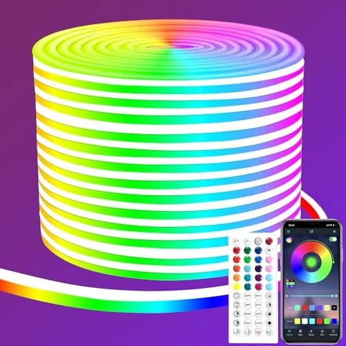 LED Neon Lights with Remote APP Control — LED Strip Lights, segrass