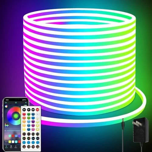 LED Neon Lights with Remote APP Control — LED Strip Lights, segrass