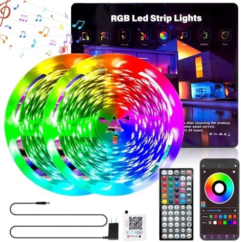 LED Strip Lights 200 ft (2 Rolls of 100 ft) — LED Strip Lights, Ledagic