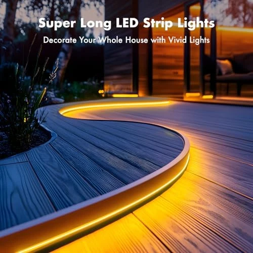 Neon Rope Lights, 50FT RGB LED Strip Lights — LED Strip Lights, SILFU