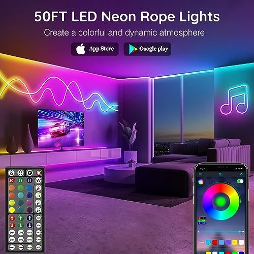 Neon Rope Lights — LED Strip Lights, LETIANPAI