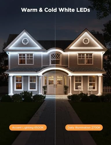 Outdoor LED Strip Lights RGBIC with Warm and Cold White — LED Strip Lights, Govee