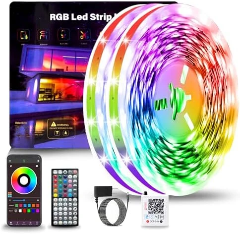 RGB LED Strip Lights 300FT (2 Rolls of 150FT) — LED Strip Lights, NBBUFF