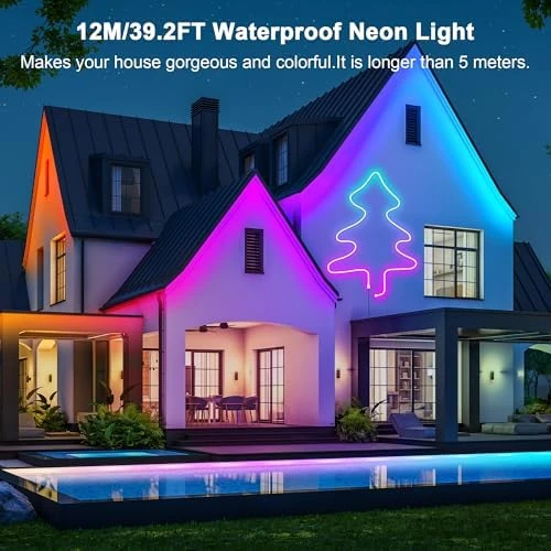 RGB Neon LED Rope Lights — LED Strip Lights, Cozylady
