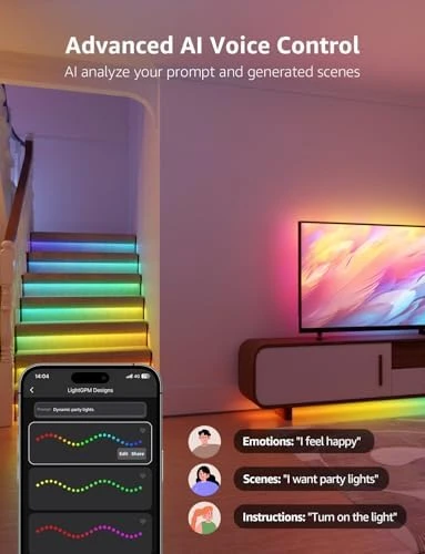 S2 AI Smart LED Strip Lights — LED Strip Lights, Lepro
