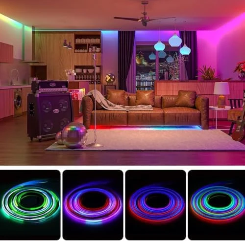 Smart IC RGB FCOB COB LED Strip — LED Strip Lights, BTF-LIGHTING