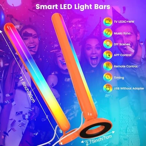 Smart ICRGB LED Lights Bars — LED Strip Lights, Borllyem
