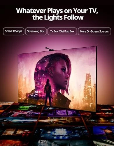 Smart LED Backlight with Camera — LED Strip Lights, Ailofy