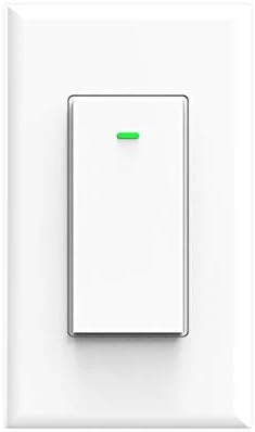 Smart Light Switch, Double Smart WiFi Light Switches, Smart Switch 2 Gang — Smart Switch, Lesim