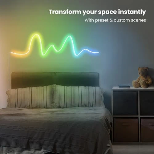 Smart Neon Strip Lights, 10FT — LED Strip Lights, Feit Electric