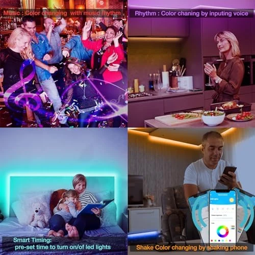 Smart RGB Led Strip Lights, 100ft — LED Strip Lights, DAYBETTER