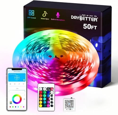Smart RGB Led Strip Lights, 100ft — LED Strip Lights, DAYBETTER