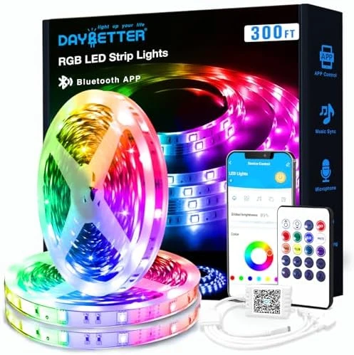 Smart RGB Led Strip Lights, 100ft — LED Strip Lights, DAYBETTER
