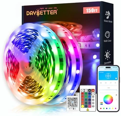 Smart RGB Led Strip Lights, 100ft — LED Strip Lights, DAYBETTER