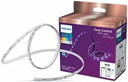 Smart Wi-Fi Connected Color and White Dimmable Tunable Light Strip Starter Kit — LED Strip Lights, Philips