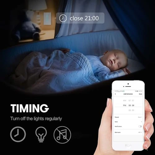 Smart Wi-Fi Light Switch, RF433, No Neutral Wire Required — Smart Switch, Lsliangmei