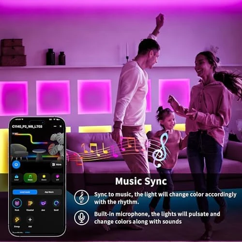 Smart WiFi LED Strip Lights — LED Strip Lights, KSIPZE