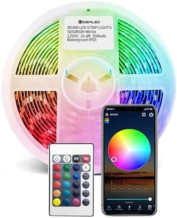 Smart WiFi RGBW LED Strip Lights Kit — LED Strip Lights, GIDEALED
