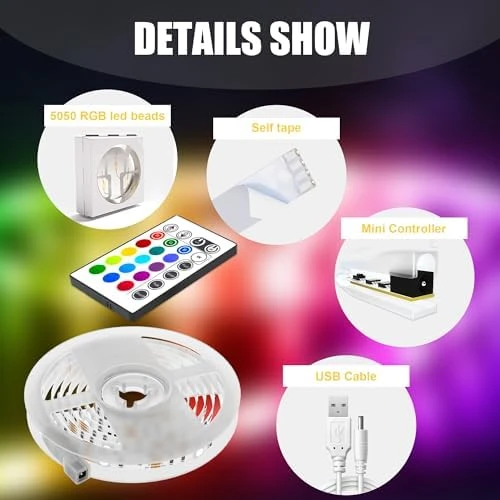 TV LED Backlight Strip — LED Strip Lights, PANGTON VILLA