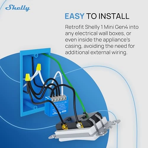 1 Mini Gen4 Smart Relay Switch — Smart Switch, Shelly
