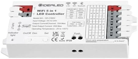 5 in 1 WiFi LED Controller for Strip Lights — LED Strip Lights, GIDERWEL