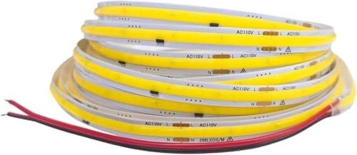 AC 110V COB LED Strip Light Non-Waterproof Smart IC — LED Strip Lights, saiyuchen