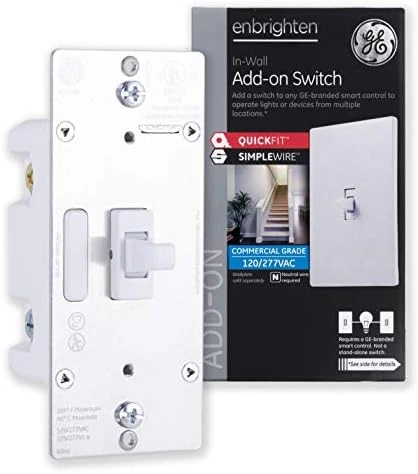 Add-On Switch for Smart Light Control — Smart Switch, Enbrighten