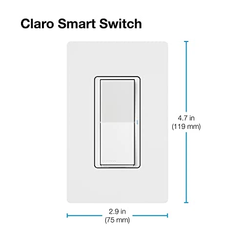 Claro Smart Light Switch (2 Pack) — Smart Switch, Lutron