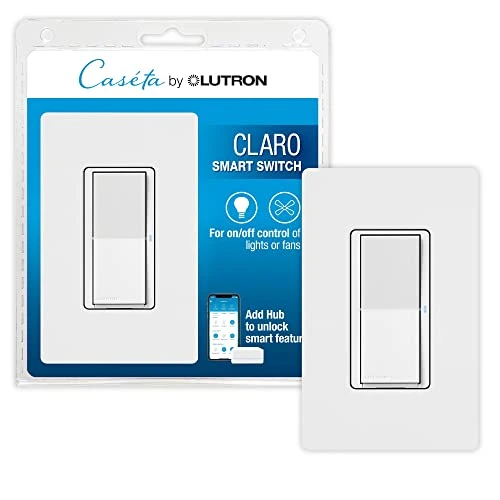 Claro Smart Light Switch (2 Pack) — Smart Switch, Lutron