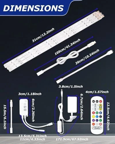 Color Cabinet Lighting — LED Strip Lights, Cefrank