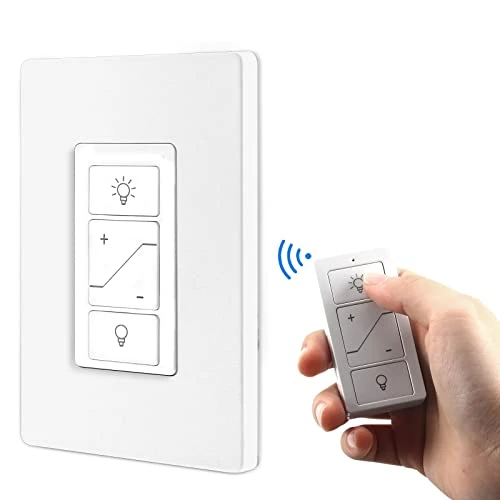 Dimmer Switch with Wireless Remote Control — Smart Light Bulb, Humpptom