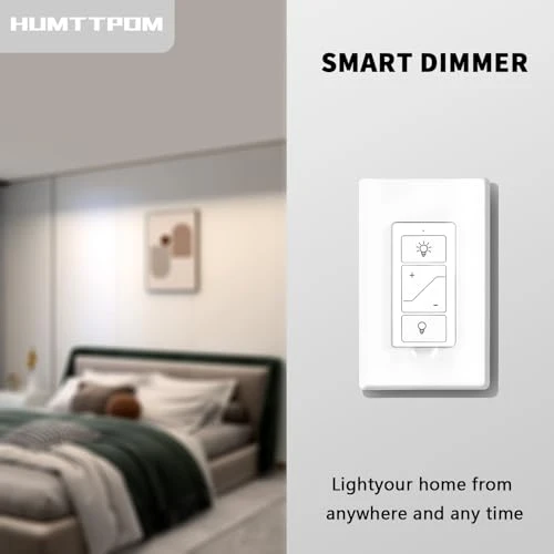 Dimmer Switch with Wireless Remote Control — Smart Light Bulb, Humpptom