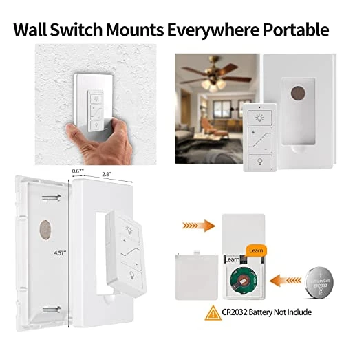 Dimmer Switch with Wireless Remote Control — Smart Light Bulb, Humpptom