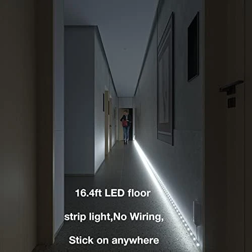 Dual Motion Sensor Stair Lights Strip — LED Strip Lights, WOBANE