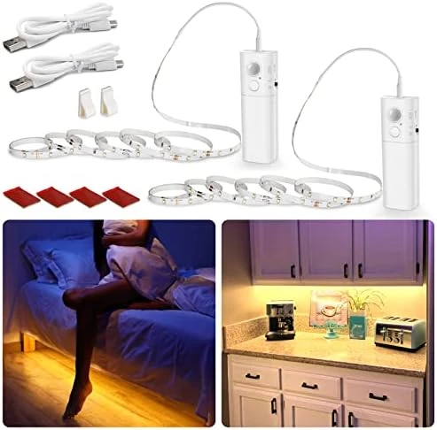 Dual Motion Sensor Stair Lights Strip — LED Strip Lights, WOBANE