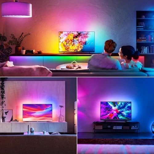 Neon LED Strip Lights with Music Sync — LED Strip Lights, iNextStation