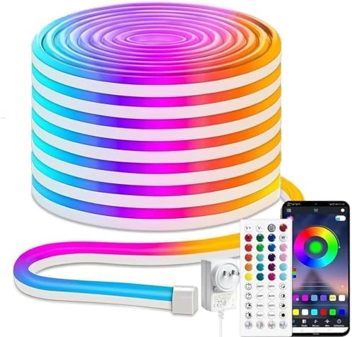 Neon LED Strip Lights with Music Sync — LED Strip Lights, iNextStation