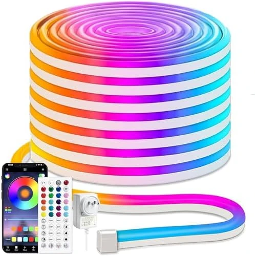 Neon LED Strip Lights with Music Sync — LED Strip Lights, iNextStation