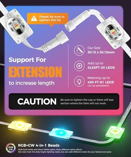 Permanent Outdoor Lights for House — LED Strip Lights, POOFZY