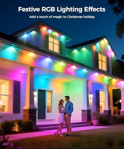 Permanent Outdoor Lights for House — LED Strip Lights, POOFZY