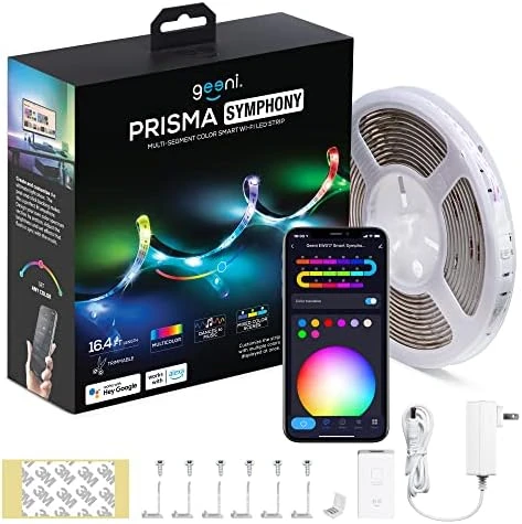 Prisma Symphony Smart LED Strip Lights — LED Strip Lights, Geeni